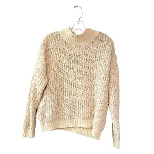Dreamers Cream Nubby Knit Sweater